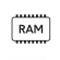 RAM MEMORY ICON